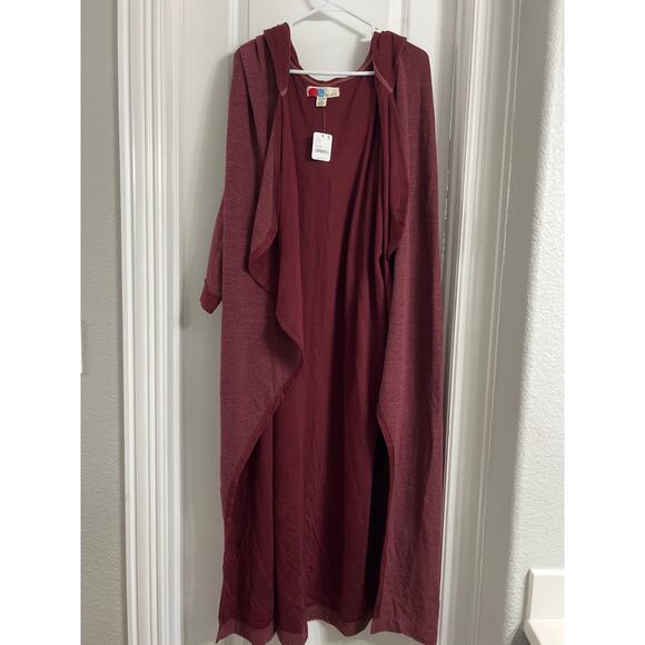 Free People Beach Jet Set Cardigan Duster Hoodie Size XS/S - Picture 3 of 6